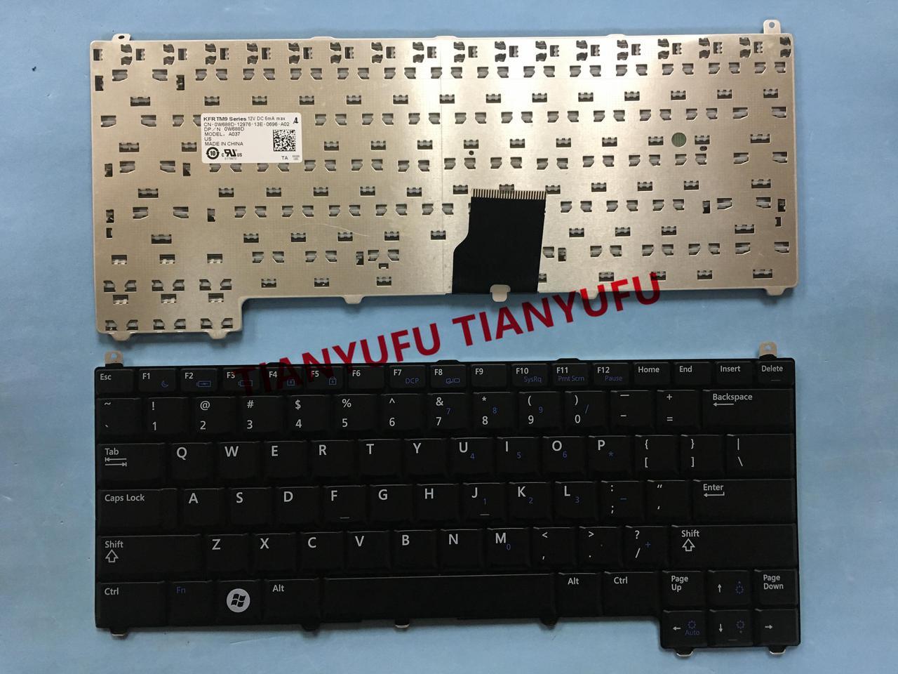 FOR Dell Latitude E4200 0W688D A037 KEYBOARD US BLACK Laptop KEYBOARD