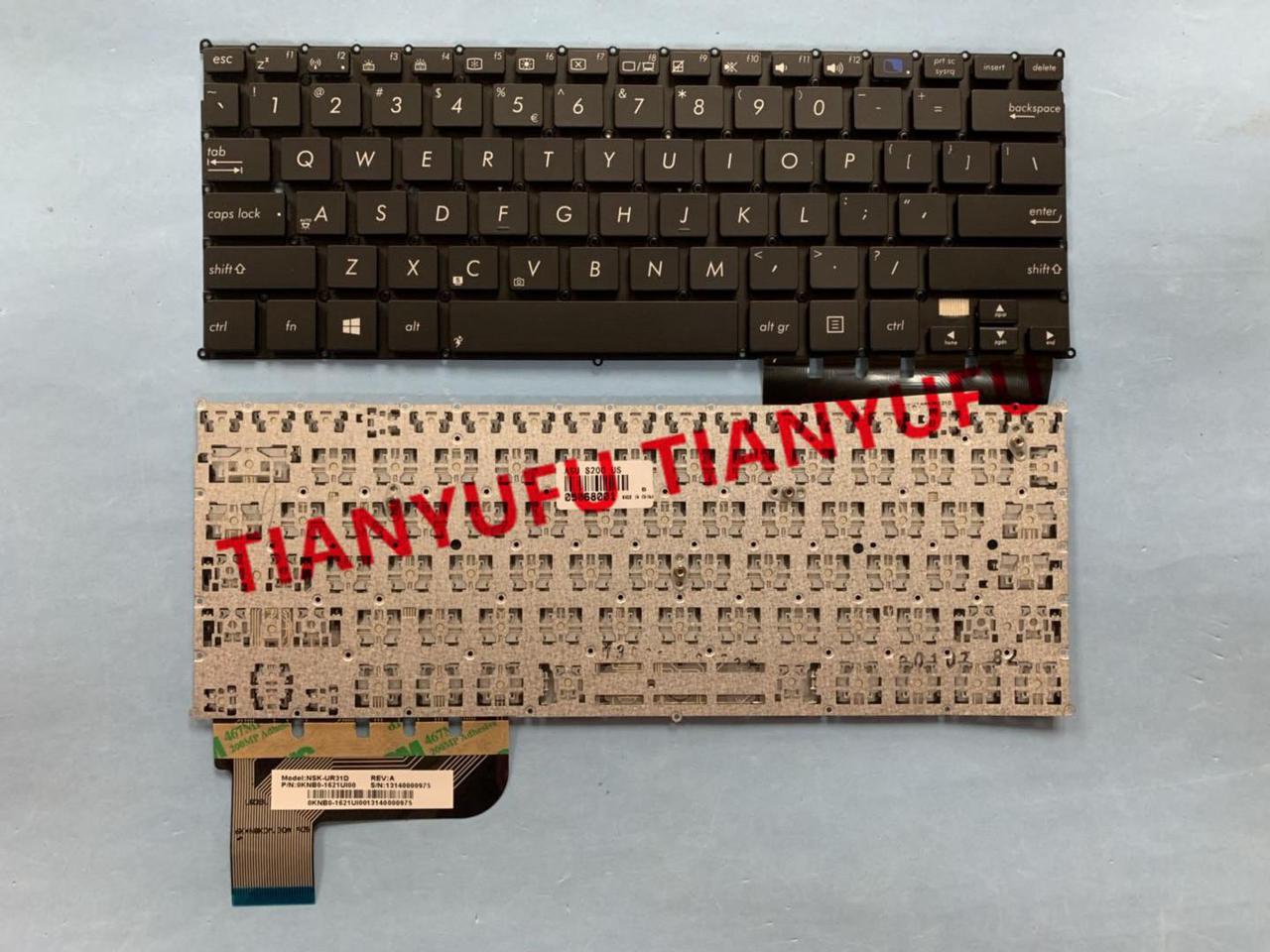 For Asus Taichi 21 NSK-UR31D 0KNB0-1621UI00 9Z.N8KBU.31D 0KN0-NB1UI13 Keyboard US Black Laptop Keyboard