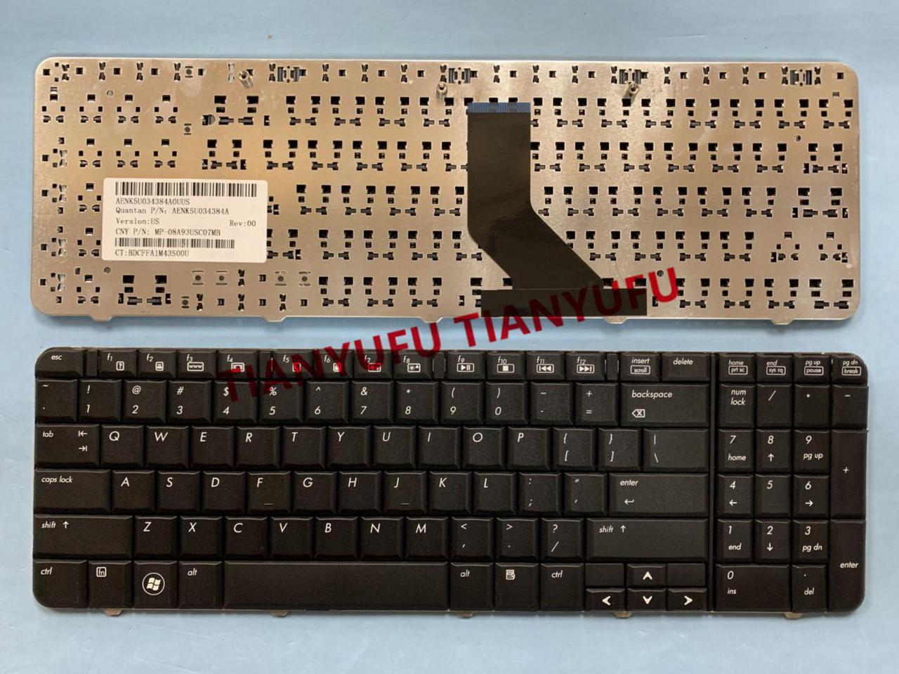 FOR HP Compaq Presario CQ60 G60 CQ60Z G60T US Black Keyboard Laptop Keybaod