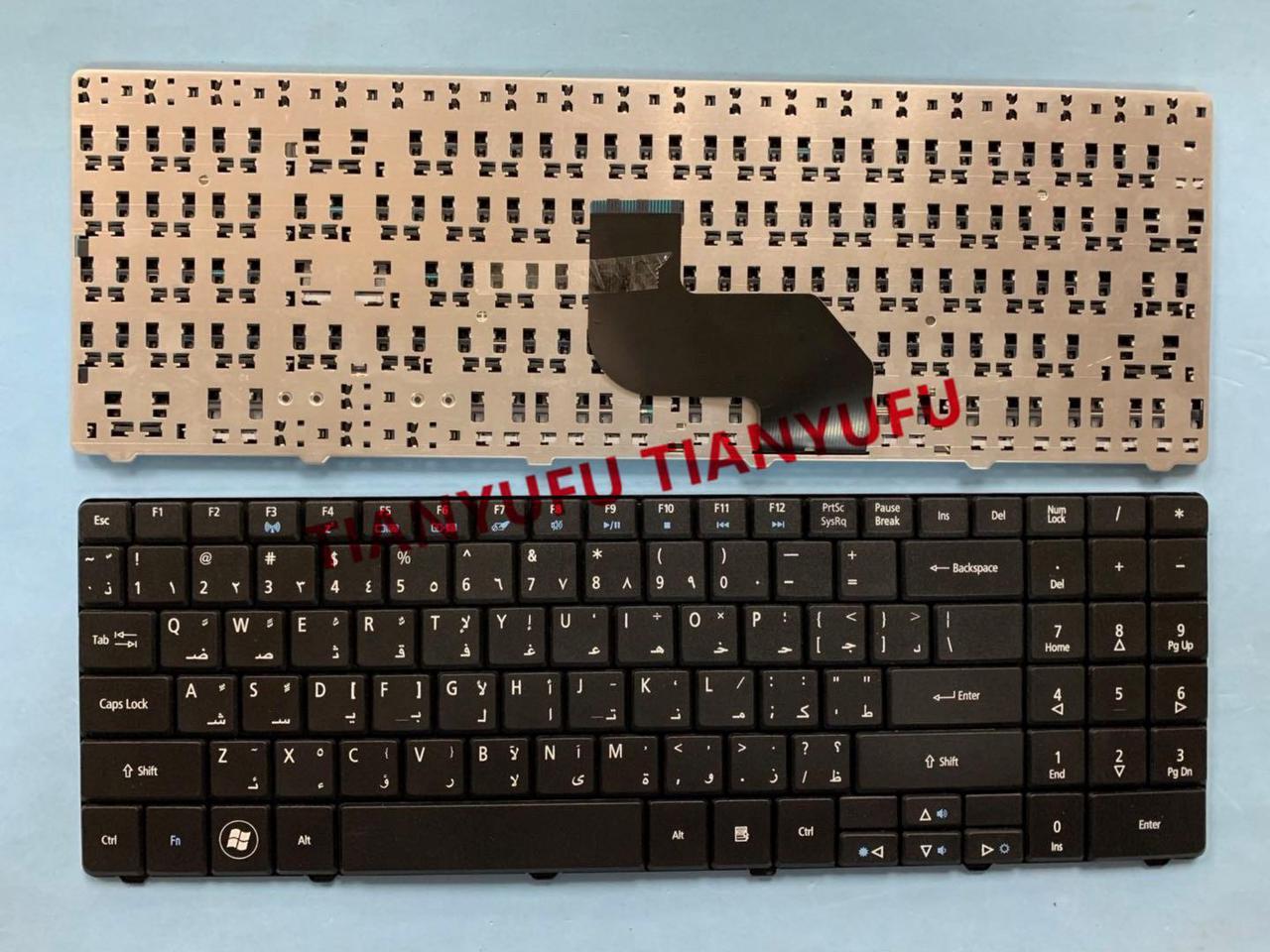 FOR Acer Aspire 5516 5517 5532 5534 5732Z 5732ZG Emachines E525 E527 E625 E627 E628 E630 E725 E727 ARABIC BLACK LAPTOP KEYBOARD