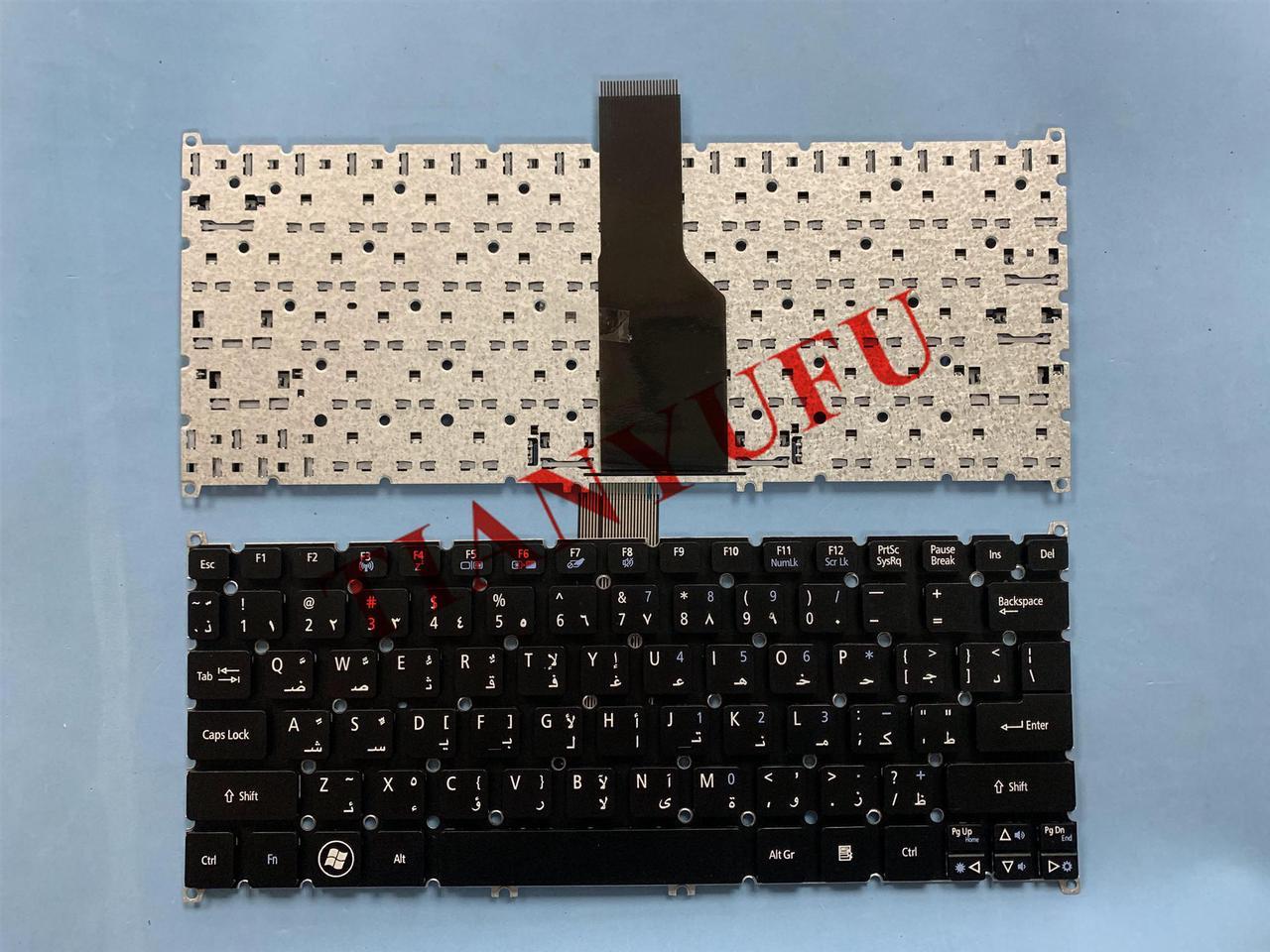 FOR Acer Aspire S3 S3-331 S3-371 S3-391 725 756 S5-391 V5-121 V5-131 V5-171 MS2346 Arabic KEYBOARD BLACK LAPTOP AR KEYBOARD