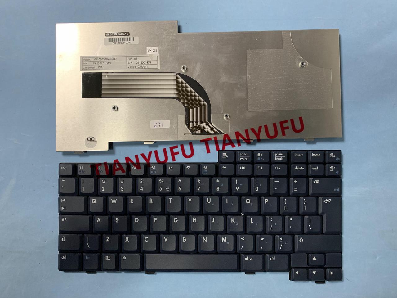 FOR Lenovo Z400 Z400A P400 Z400T Keyboard US Silver Frame Laptop KEYBOARD