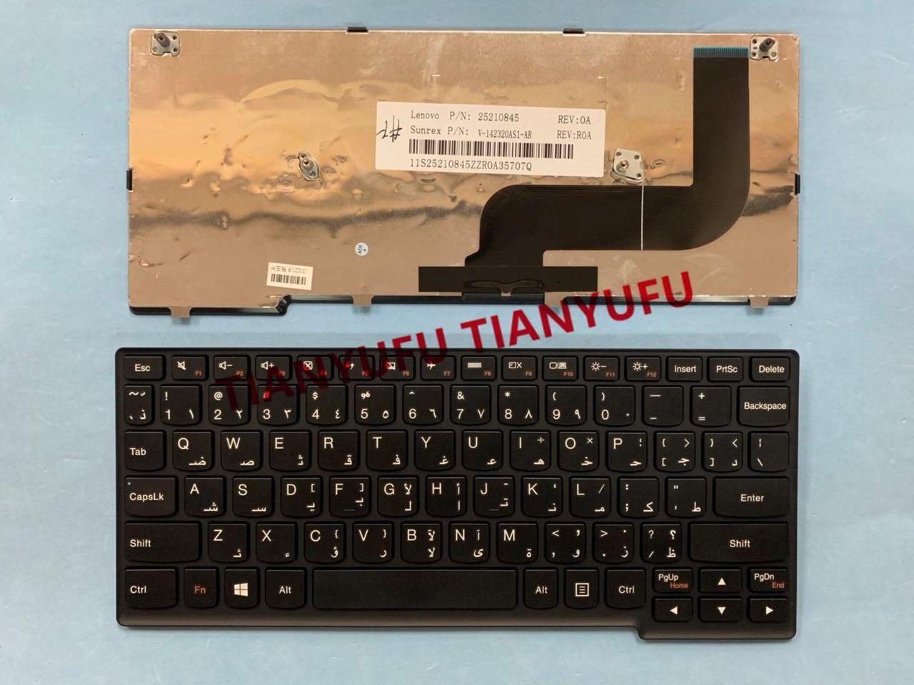 FOR Lenovo FLEX6-14 YOGA 530-14 730-15 C740-14 PD4SBSKYPEHT SN20U63358 ARABIC With Backlit Gray Keyboard AR Laptop KEYBOARD