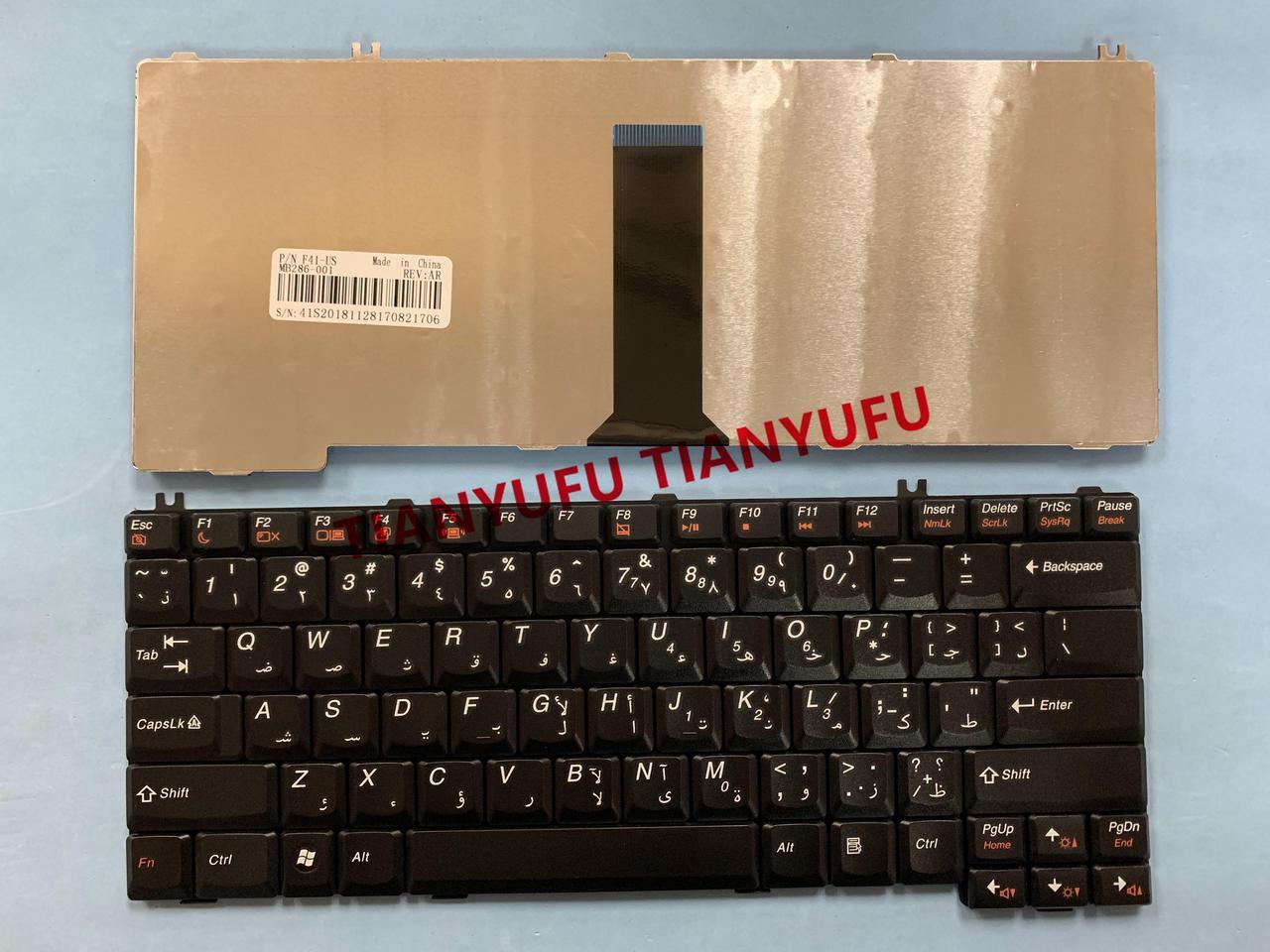 FOR Lenovo F41 C460 C100 3000 N100 C100 N200 G450 G430 G530 ARABIC Black Replacement Keyboard AR Laptop KEYBOARD