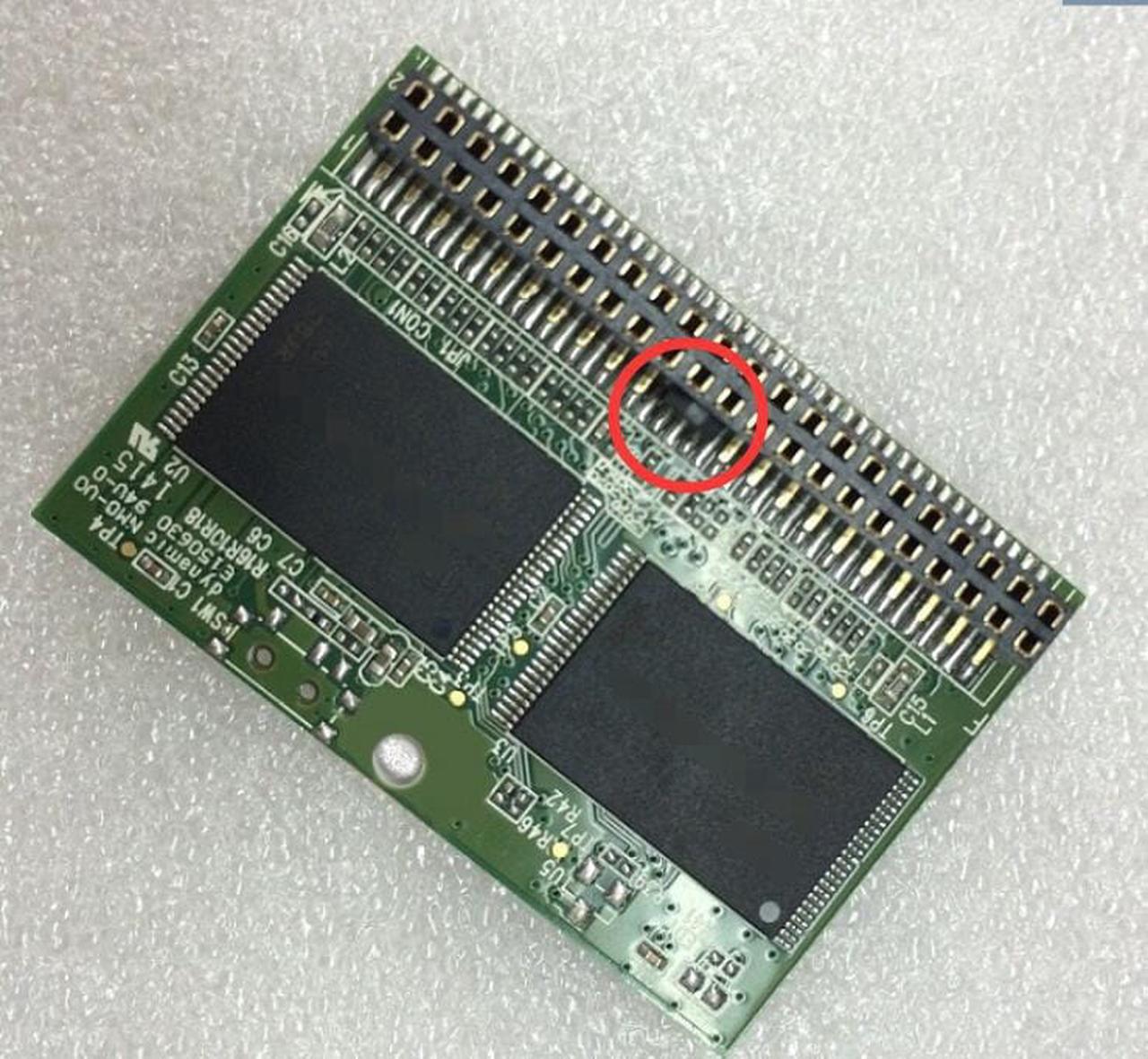 256MB Horizontal Type 256M 44p IDE Disk On Module DOM Electronic IDE Flash Disk Module 44Pin for Industrial IPC soft route