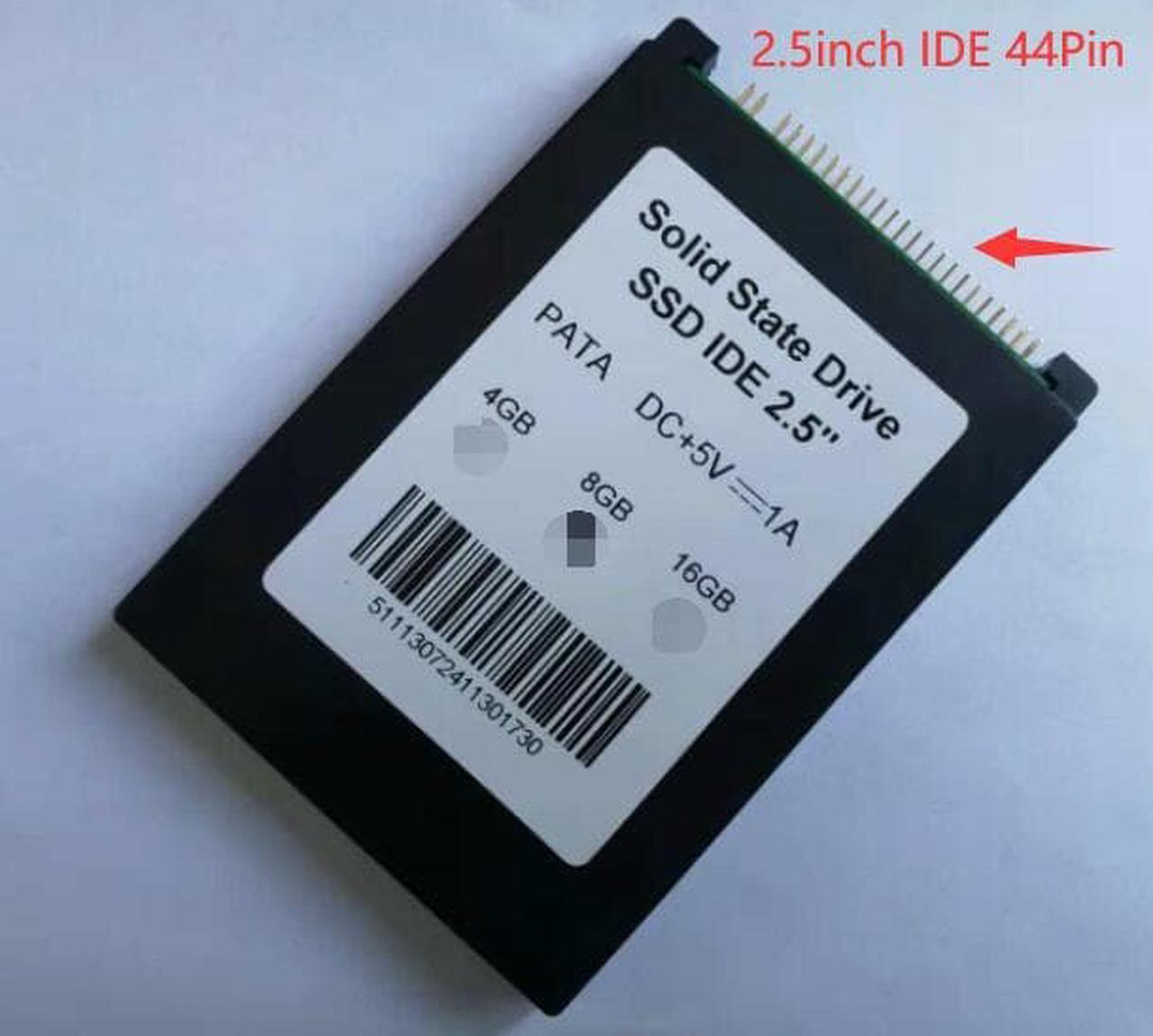 16GB 2.5 inch 16G 44p IDE SSD 2.5" IDE Solid state drive 44Pin thickness 9.5MM for Industrial IPC soft route Laptop