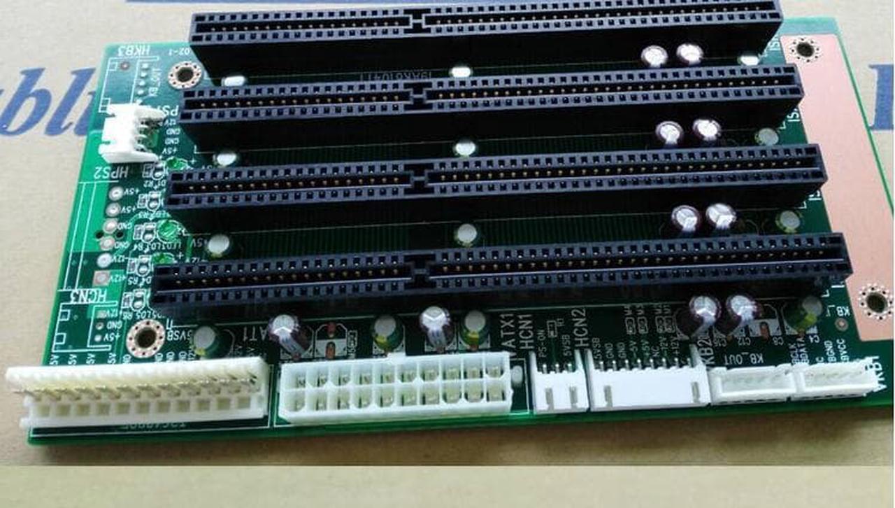 IPC 4*ISA PCA-6104 PCA 6104 C2 ISA Bus Slot Industrial passive backplane Half-size CPU Card Supports ATX/AT power interface