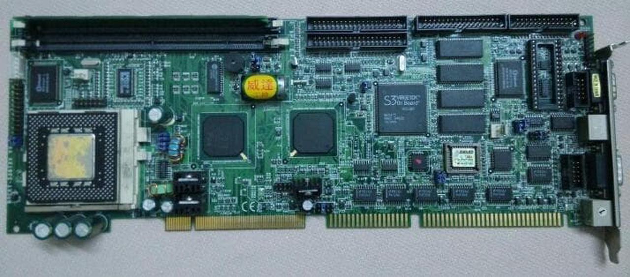 ROCKY-538TXV V6.2 100% OK IPC Board  Full-size CPU Card ISA Industrial Mainboard PICMG 1.0 with CPU RAM LAN