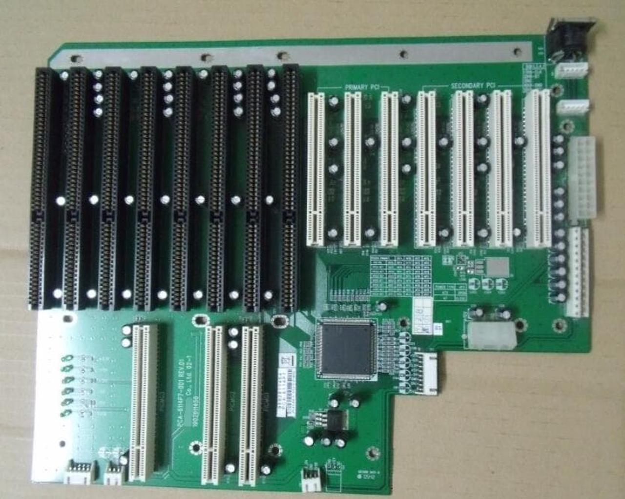 IPC 7*PCI PCA-6114P7 ISA Bus Slot Industrial passive backplane Full-size CPU Card Supports ATX/AT power interface