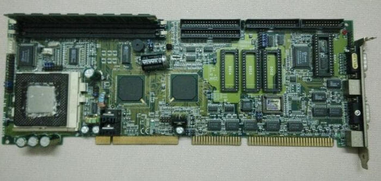 100% OK IPC Board ROCKY-548TX V6.1 Full-size CPU Card ISA Industrial Mainboard PICMG 1.0 with CPU RAM LAN