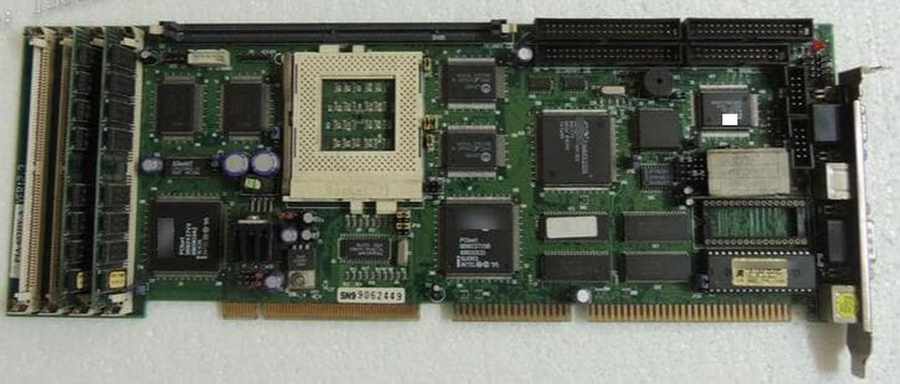 PIA-652DV-A 100% OK IPC Board Full-size CPU Card ISA Industrial Mainboard PICMG 1.0 with CPU RAM LAN