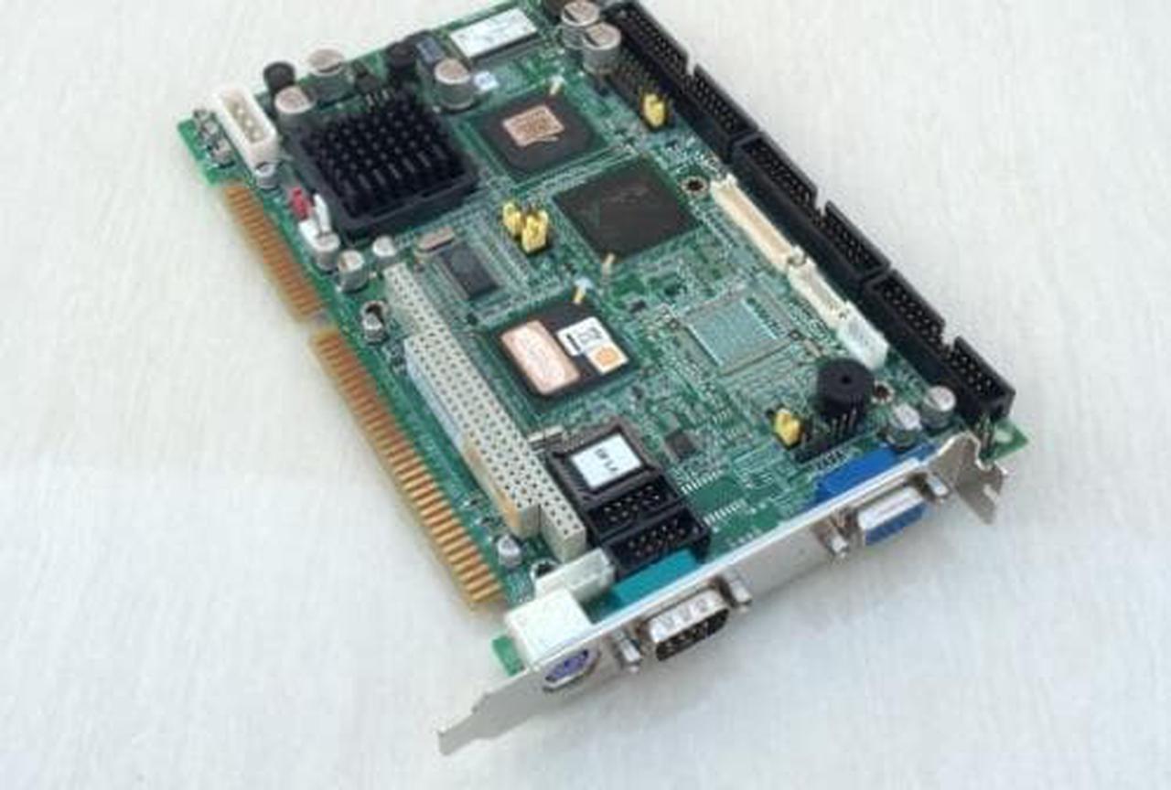 Nice Fanless Brand PCA-6751 B202-1 ISA Industrial PC Mainboard Half-Size CPU Card PICMG1.0 No-LAN With CPU RAM PC104