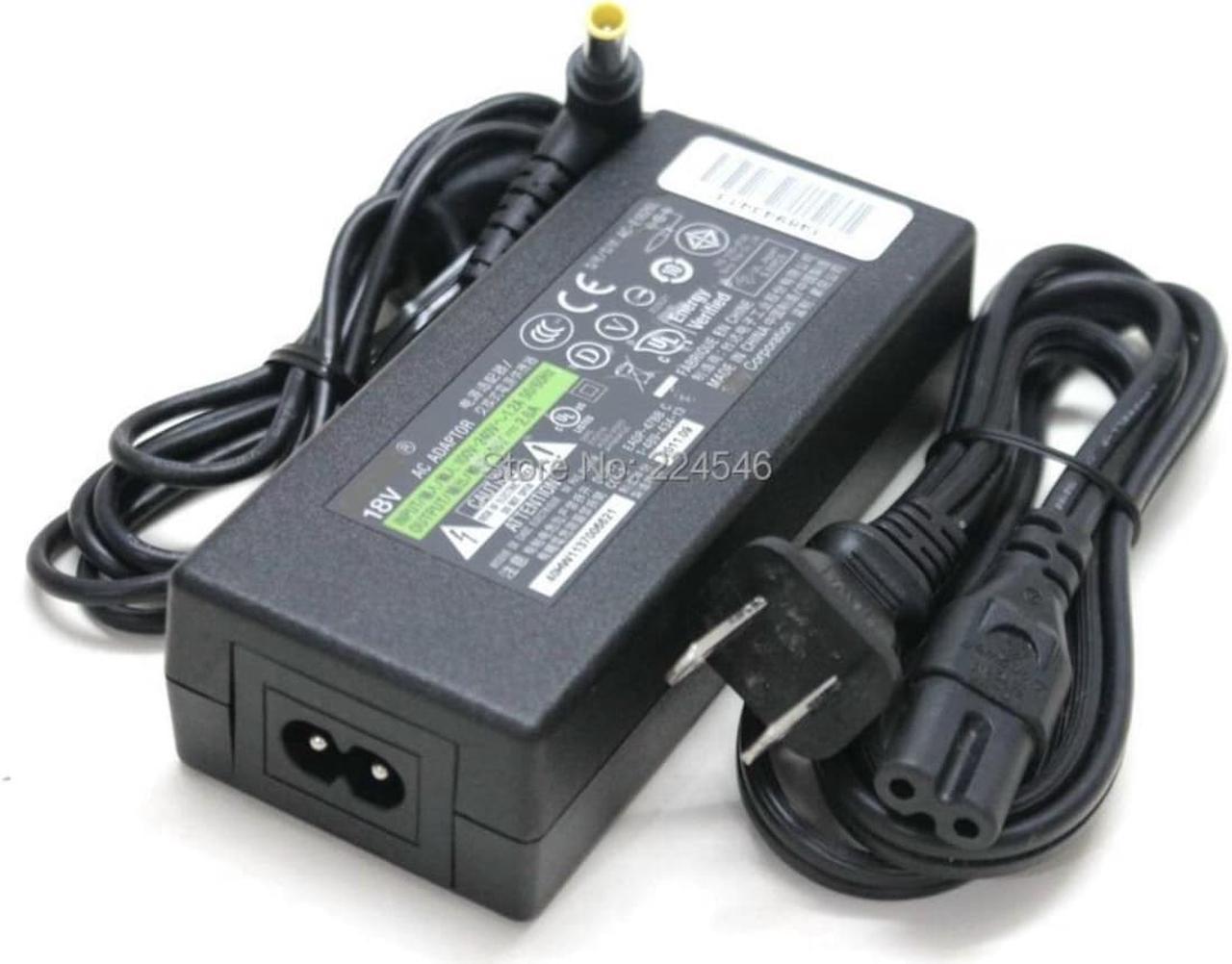 Power Supply adapter Charger 18V 2.6A for Sony AC-E1826L M125JC M128JC SRSX7 VW117XC W127JC W217JC W218JC Y118EC