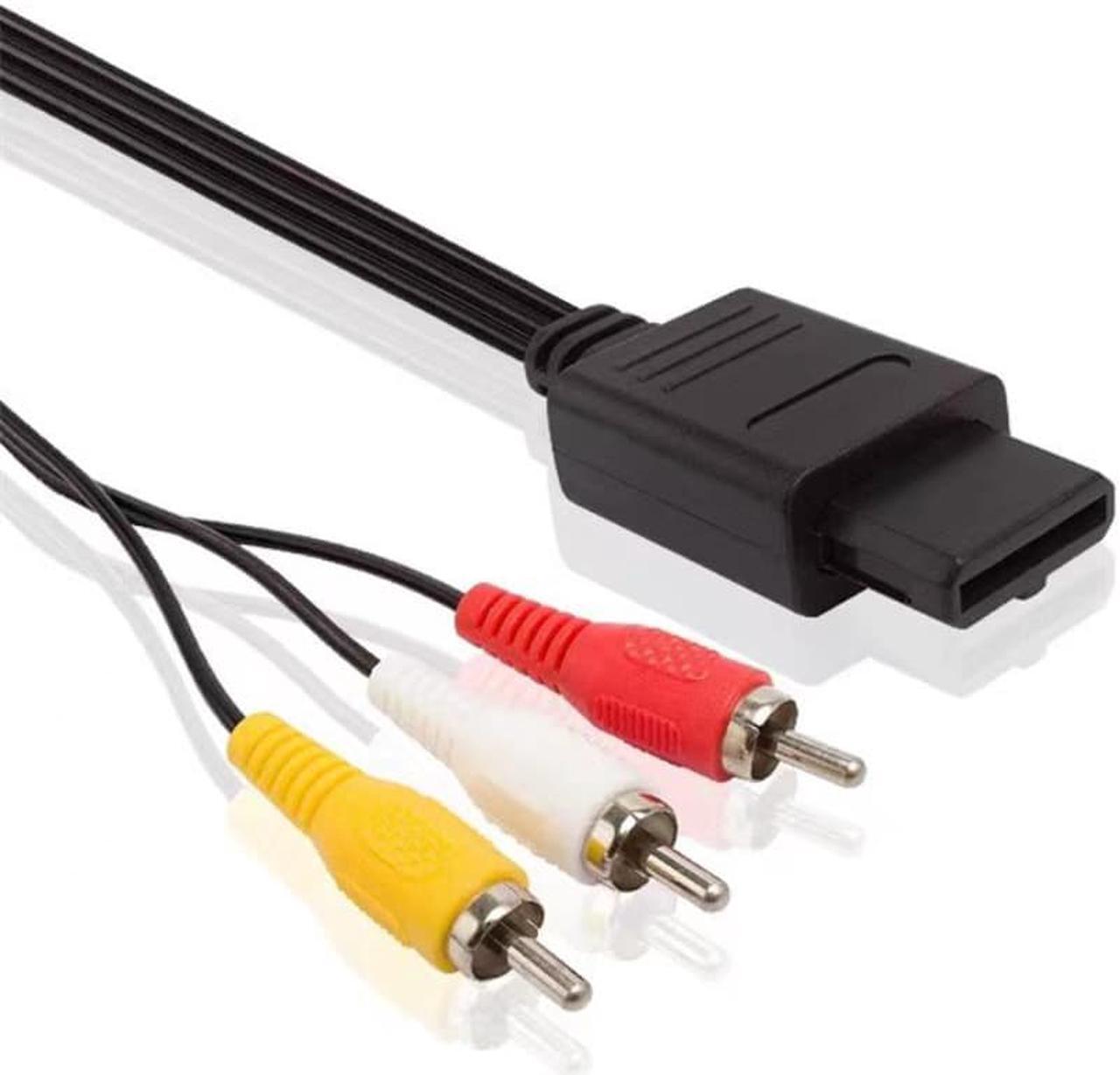 Main image of 1.8M for Nintendo 64 Audio TV Video Cord AV Cable to RCA for Super Nintend GameCube N64 SNES Game Cube Accessory