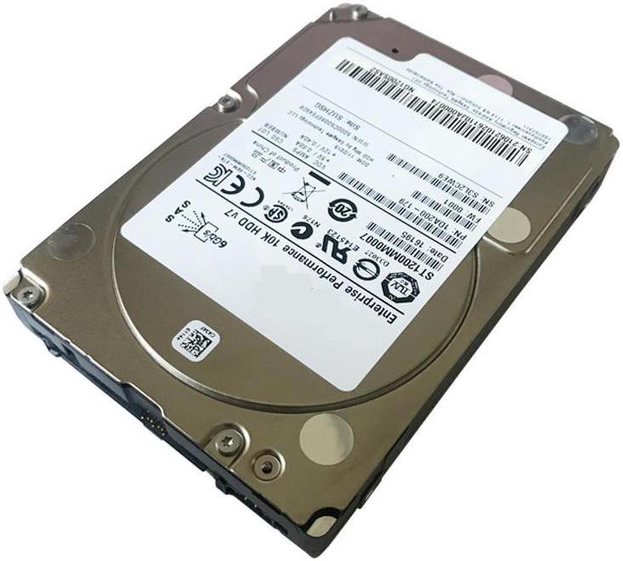 OIAGLH HDD For 1.2TB 2.5 10K SAS 6 Gb/s 64MB 10000RPM For Internal Hard Disk For Server HDD For ST1200MM0007