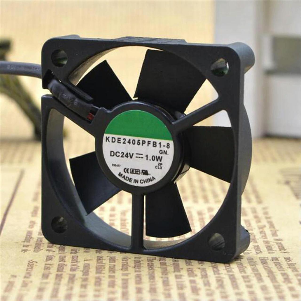 FOR 1PC Original Cooler DC24V 1.0W 50*50*10mm 80000Hours Working Life Axial Fan KDE2405PFB1-8 For Fridge