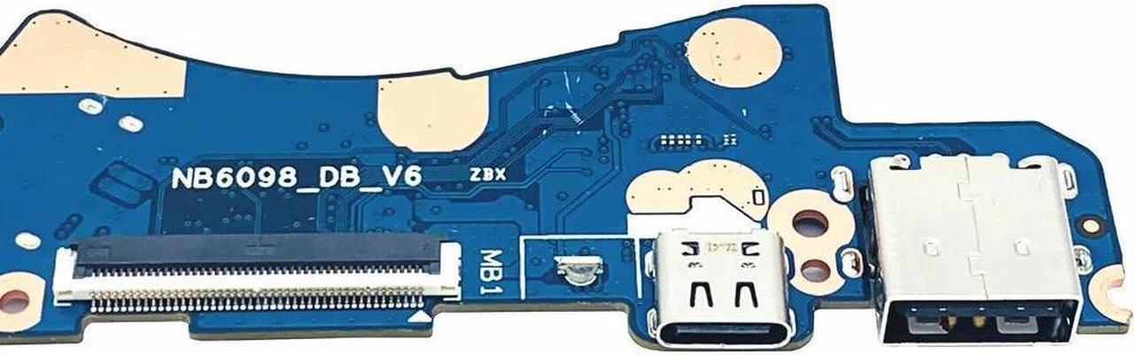 FOR NB6098 LAPTOP USB TYPE-C Fan Power Supply Port AUDIO IO BOARD NB6098_DB_V6