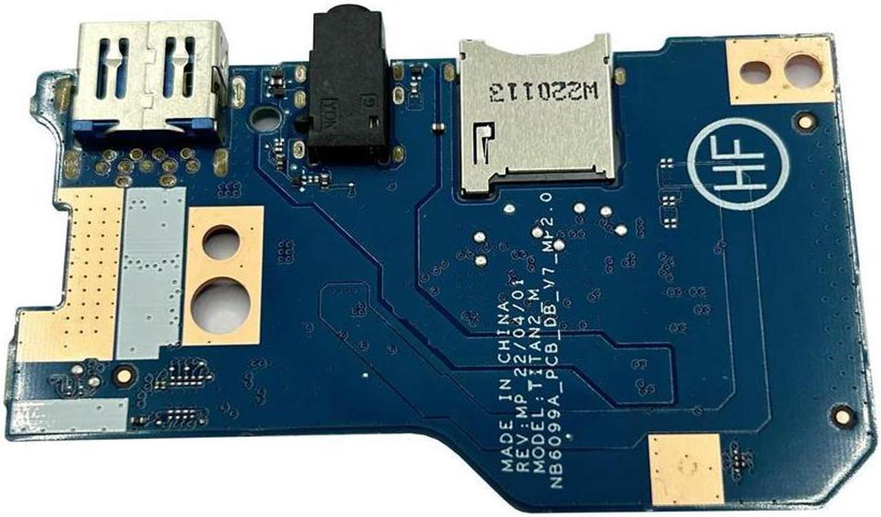 FOR NP750XED Laptop USB Audio CARD READER IO BOARD BA83-04514A NB6099A NB6099A_PCB_DB_V7_MP2.0