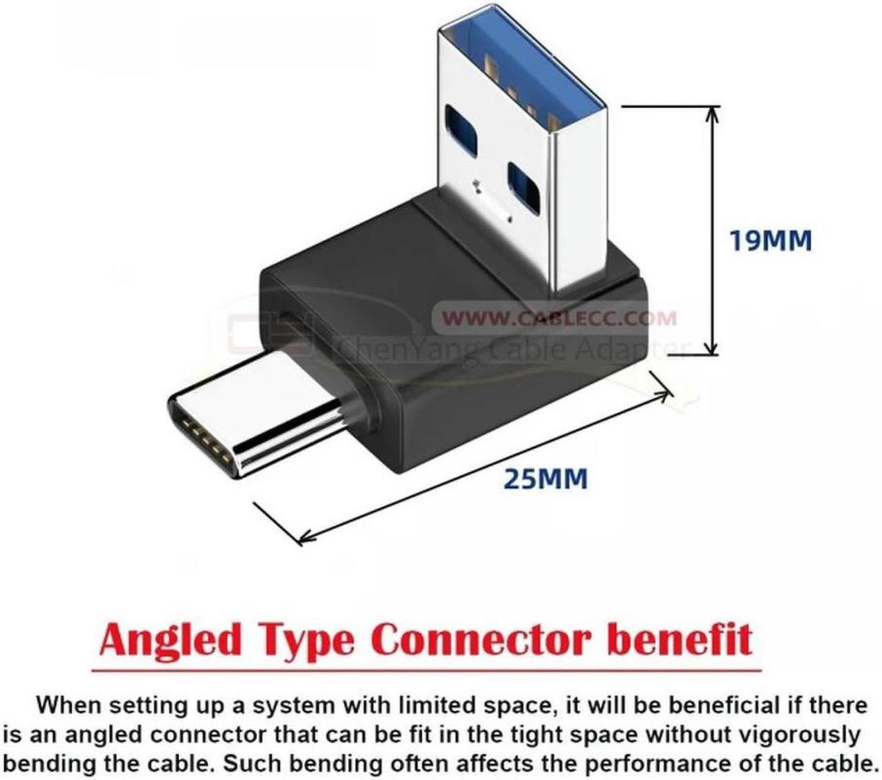 FOR 10Gbps USB3.0 Type A Male to USB 3.1 Type C Male Data for Adapter for Laptop Phone