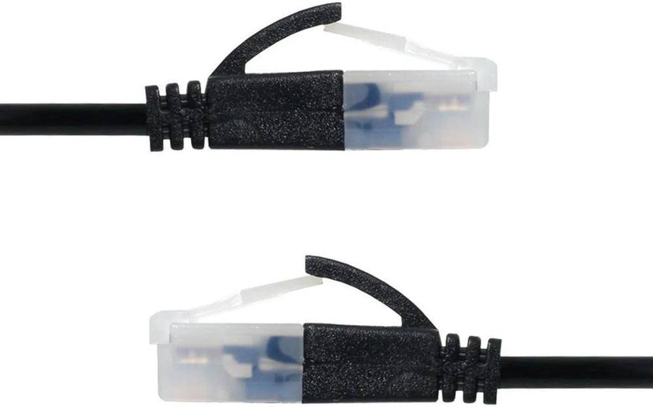 FOR Ultra Slim Cat6 Ethernet Cable RJ45 Straight Direction TP Network Cable Patch Cord 90 Degree Cat6a Lan for Laptop