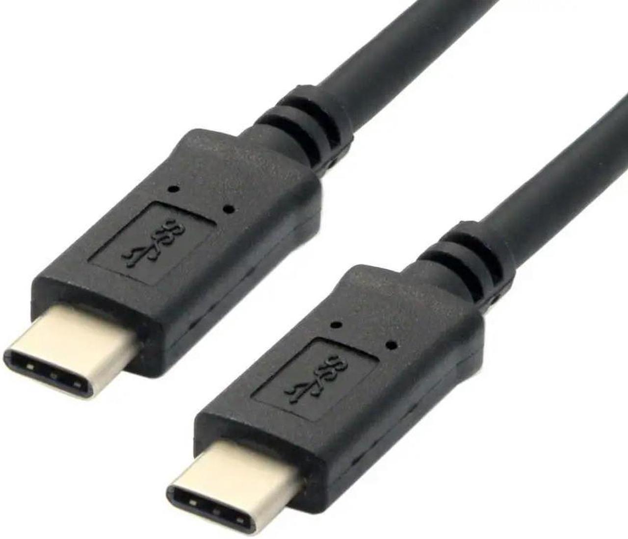 FOR 10Gbps Reversible USB 3.1 Type-C Male to USB-C Male Data Cable for Laptop