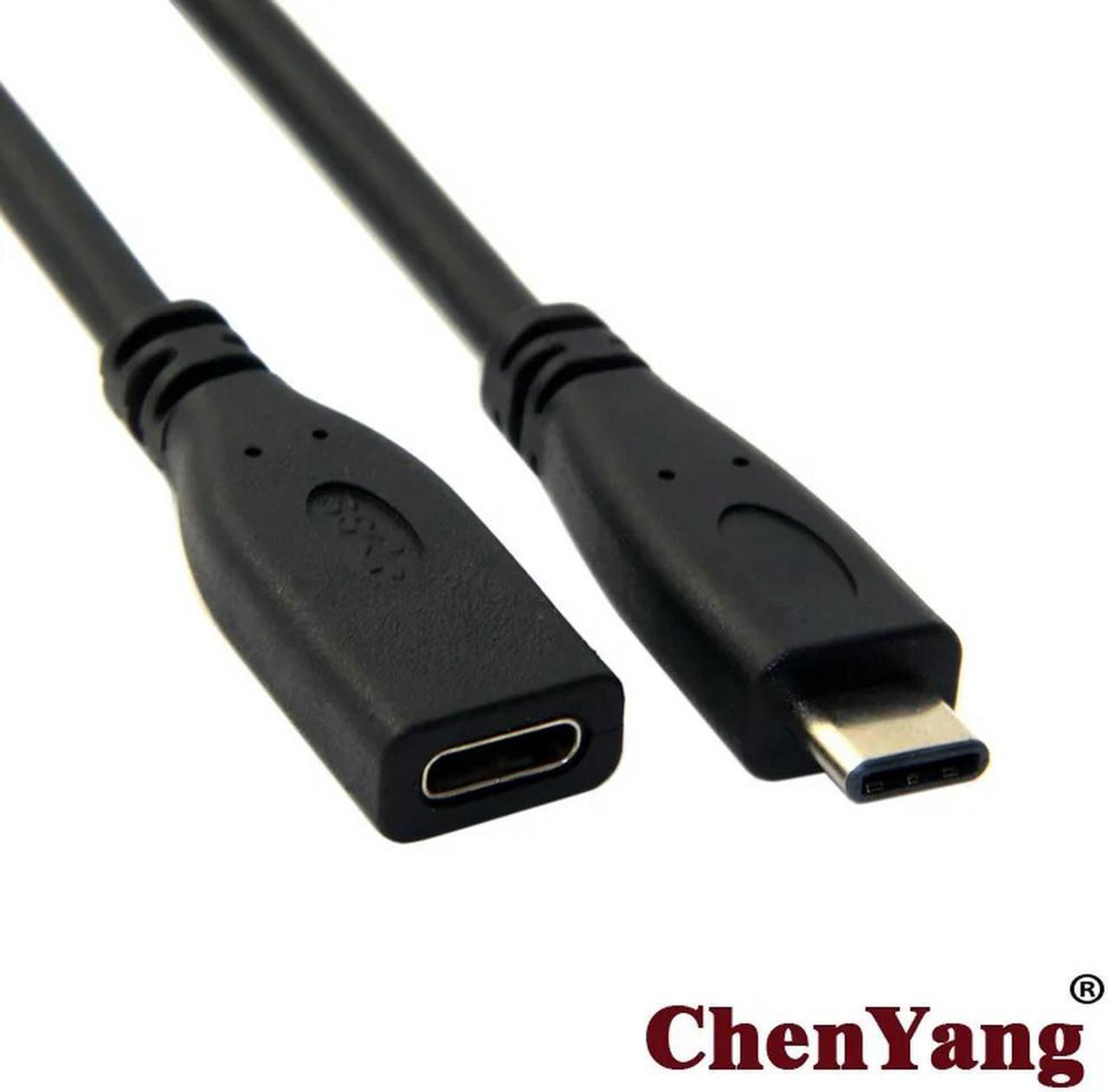 FOR Male to Female USB-C USB 3.1 Type C Extension Data Cable 1m for Laptop Tablet Mobile Phone