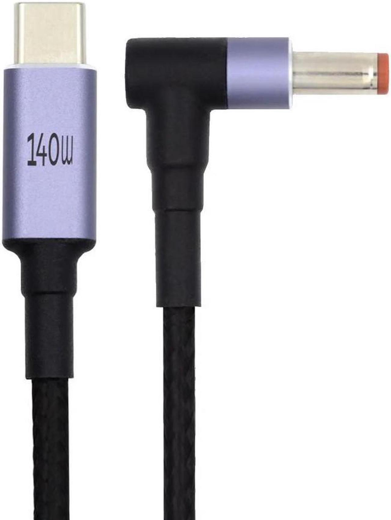 FOR Type C USB-C Input to Output DC 5.5*2.1mm 20V 1.8m Power 100W 135W 140W 65W Charging Cable for Laptop