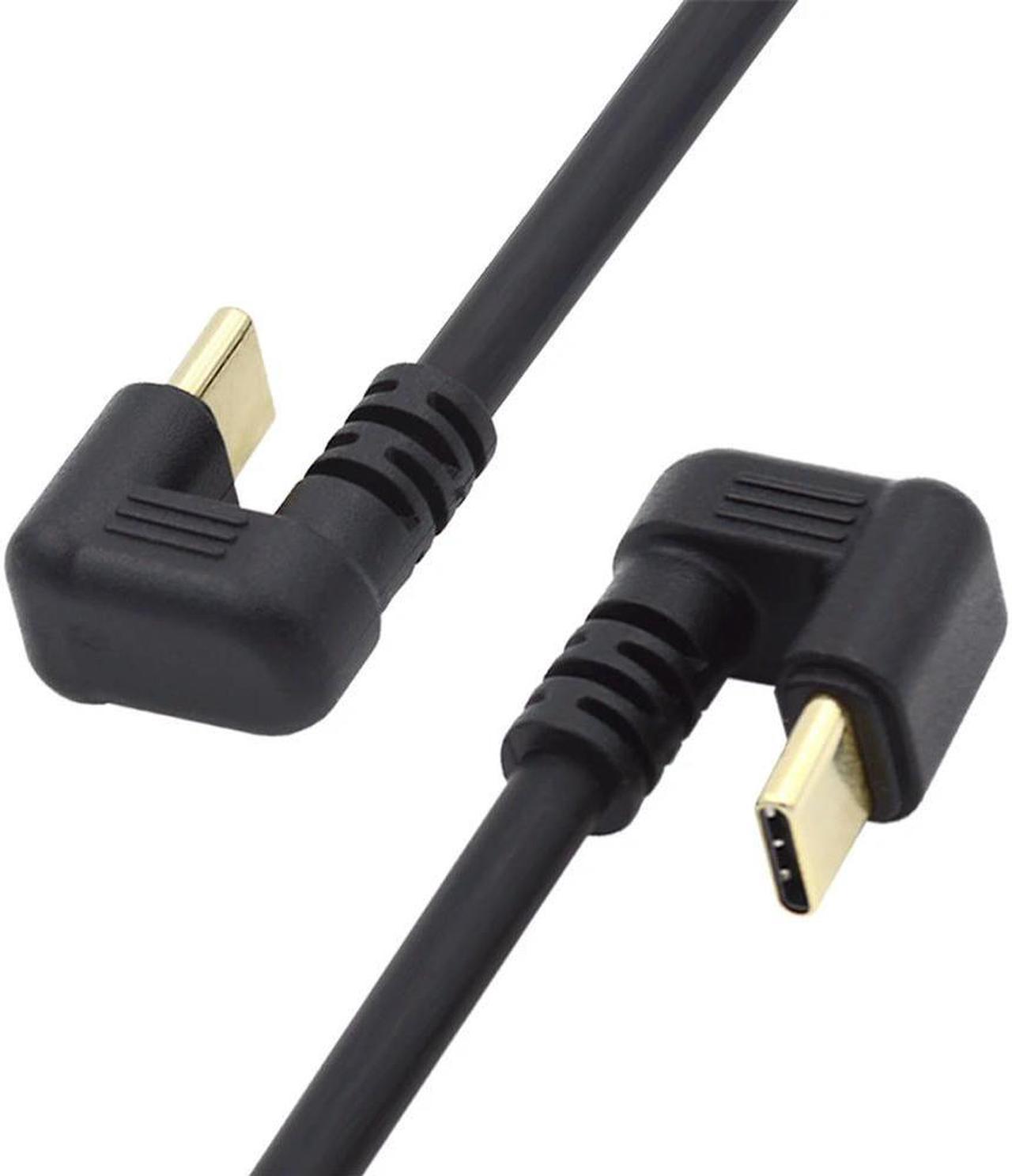 FOR Male to Male 10Gbps for NS Switch Phone Laptop USB3.0 Type C Power Data Video Cable USB-C Opposite U Shape Back Angled