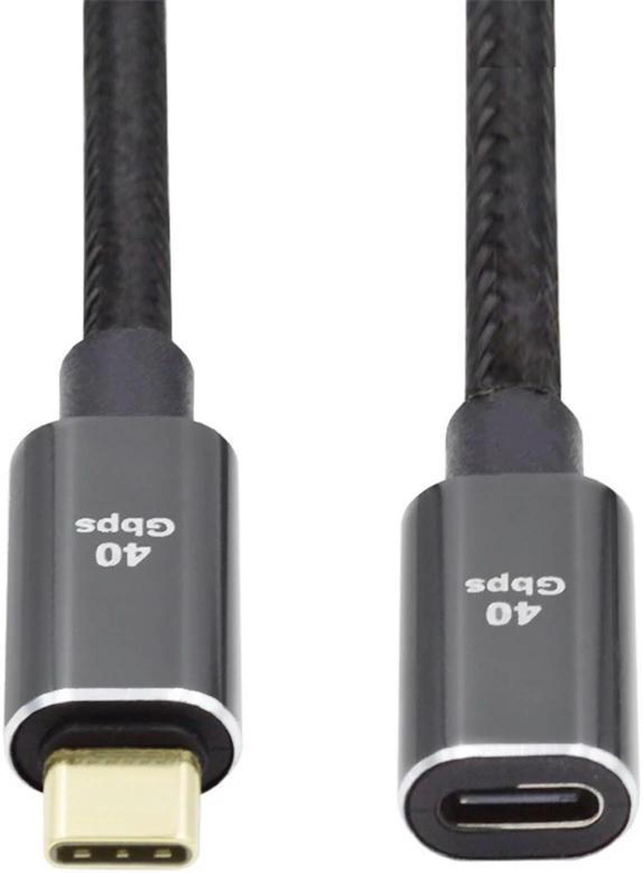 FOR 40Gbps Compatible with 3/4 with 100W Charging and 8K 60Hz USB4 Male to Female Extension Cable