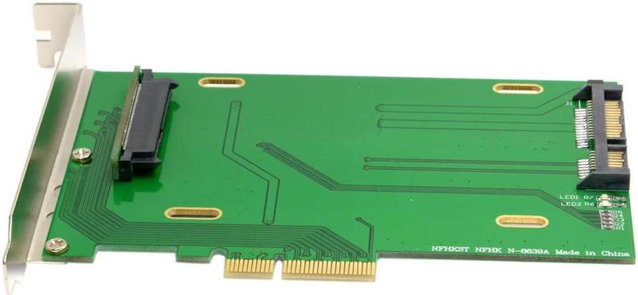 FOR PCI-E 3.0 x4 Lane to U.2 U2 Kit SFF-8639 Host for Adapter for 750 NVMe PCIe SSD Motherboard