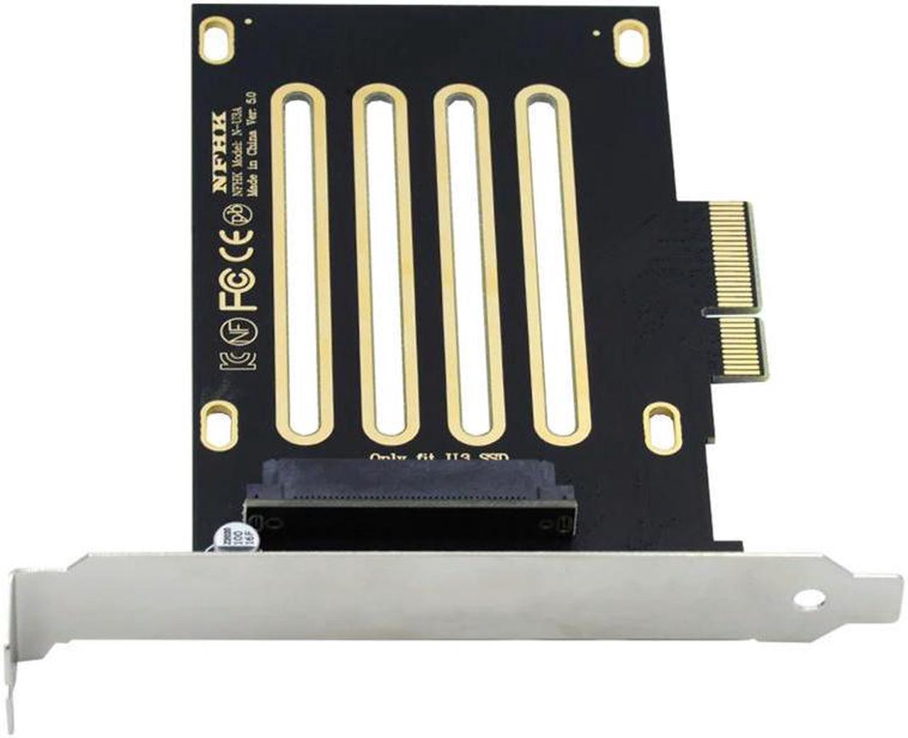 FOR U.3 U3 Kit SFF-8639 Host PCI-E 4.0 X4 Lane to for Adapter for Motherboard PM1735 NVMe PCIe SSD