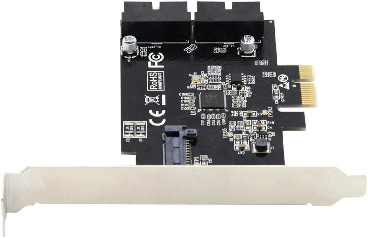 FOR 19Pin 20Pin VL805 for Adapter for Desktop Computer Motherboard Front Panel Header 5Gbps USB 3.0 to PCI-E 1X Express Card