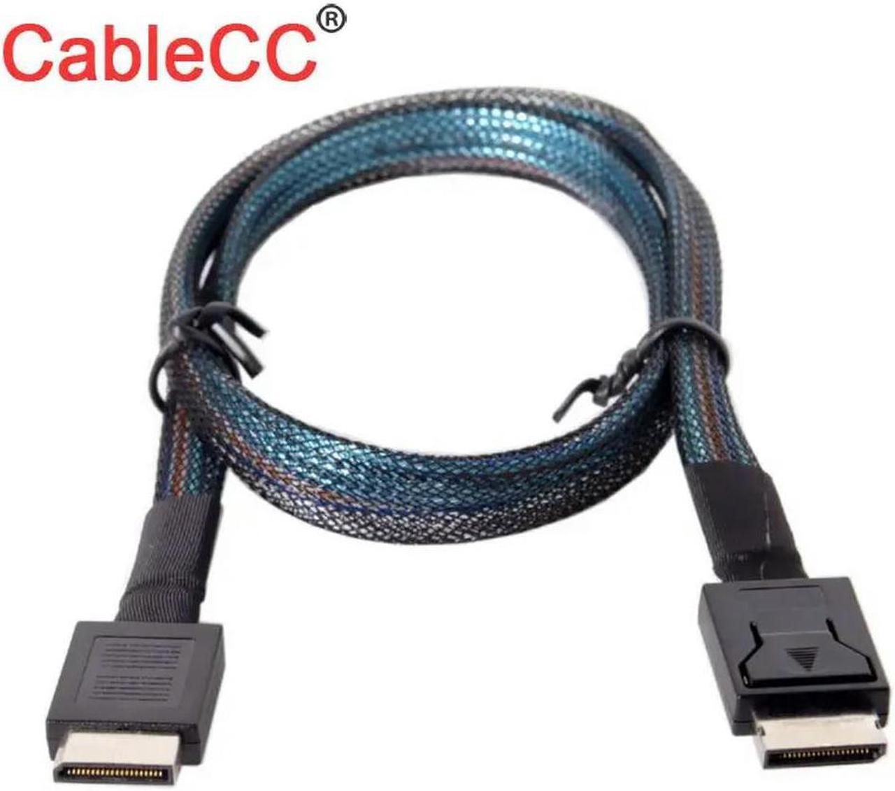 FOR SFF-8611 to PCIe PCI-Express SFF-8611 4i SSD Data Active Cable 50cm