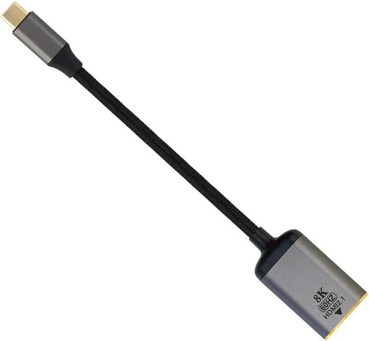 FOR USB4 USB-C Type-C Source to Female HDTV 2.0 Cable Display 8K 60HZ UHD 4K HDTV Male Monitor