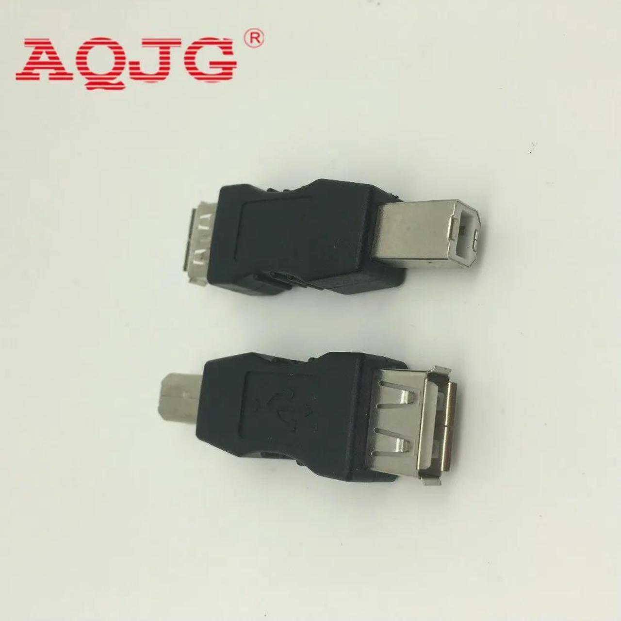 FOR USB2.0 A TYPE Female to USB B male plug adapter for printer device USB AF TO USB BM Printer usb connector