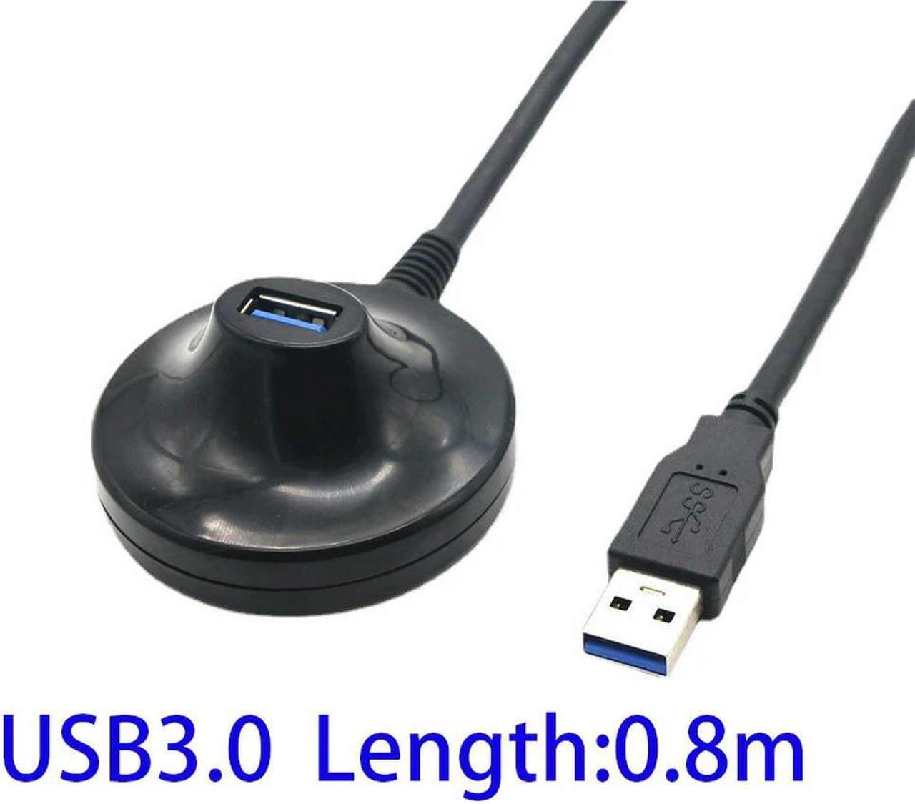 FOR 0.8/1.5m USB 2.0 3.0 Extender Cable Male to Female Adapter Base Docking Stand For Laptop Projector Mouse Keyboard USB Extender