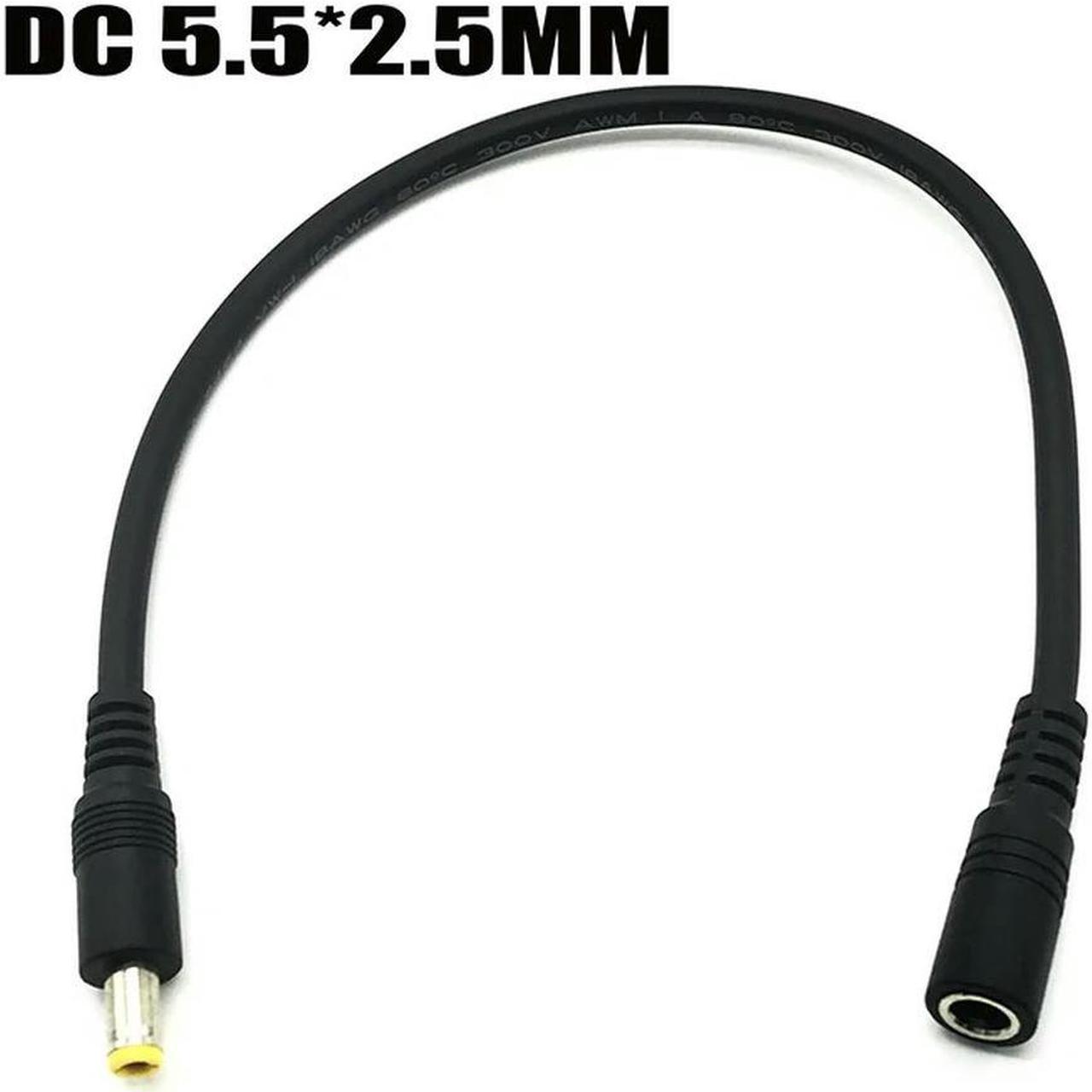 FOR 18AWG 5.5*2.5mm Extension Cable For Projector H3 H1S H2 Slim XHAD01 Z4 Z6 Extend Power Cord 1m 5M Hight Power Copper