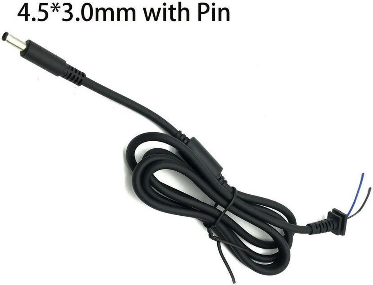 FOR 4.5x3.0 mm/4.5*3.0 mm DC Power Male Tip Plug Connector With Cord Cable for Laptop Power Adapter