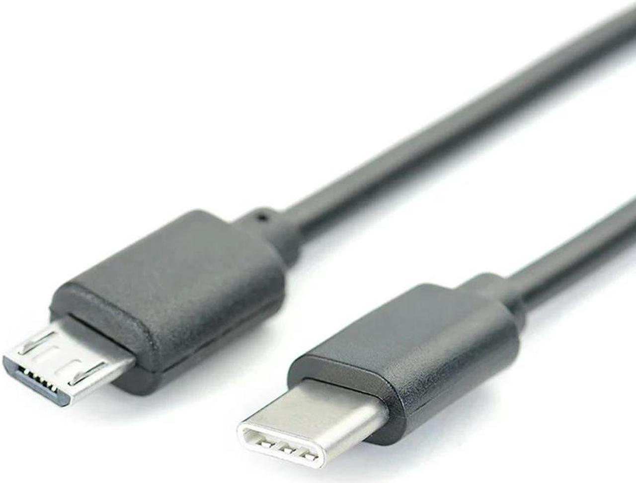 FOR Type C USB-C to Micro USB Male Sync OTG Cable Cord Adapter Mobile Phones Data Wire Connector 0.25M