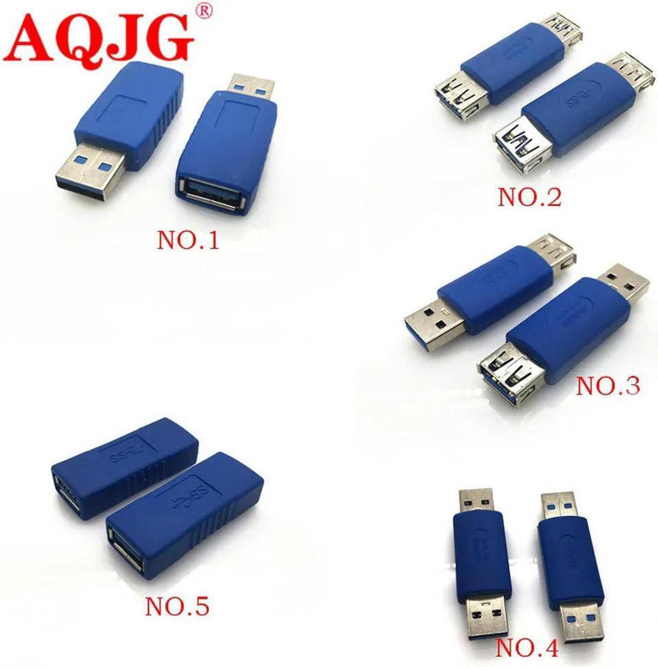 FOR USB A Female to Female Adapter Converter Extension USB 3.0 AF To AF Connector Plugs Plug Connector Plugs Usb 3.0 male to male