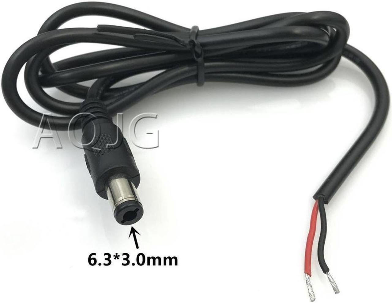 FOR DC 6.3*3.0mm 6.3x3.0mm Male Plug Power Cable Supply Adapter Cord For Laptop X5QC Adapter