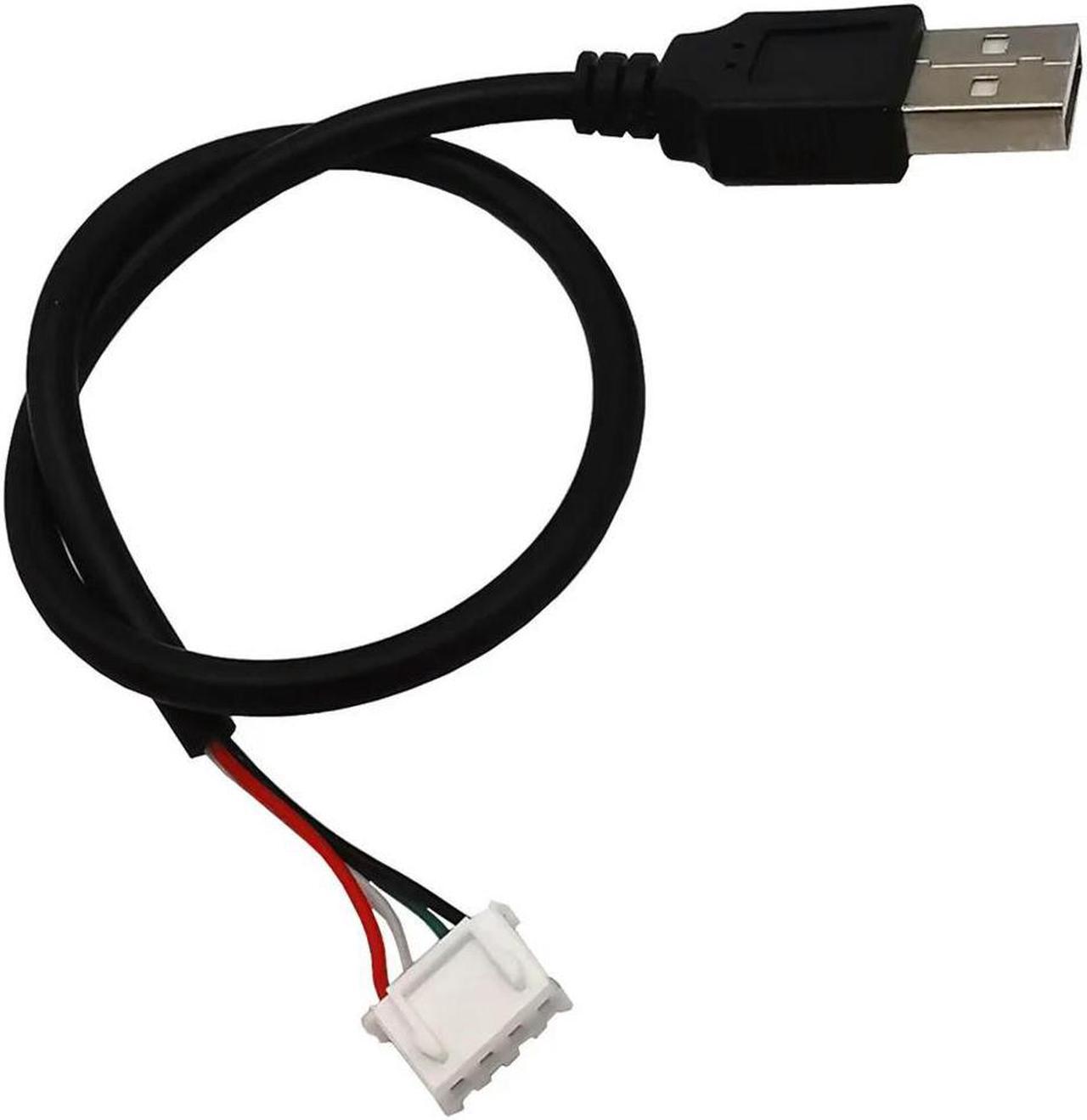 FOR USB to 4P xh2.54 cable, 4P MX1.25 Female to USB 2.0 Female Male Cable USB to 4 pin Data Cable 30cm