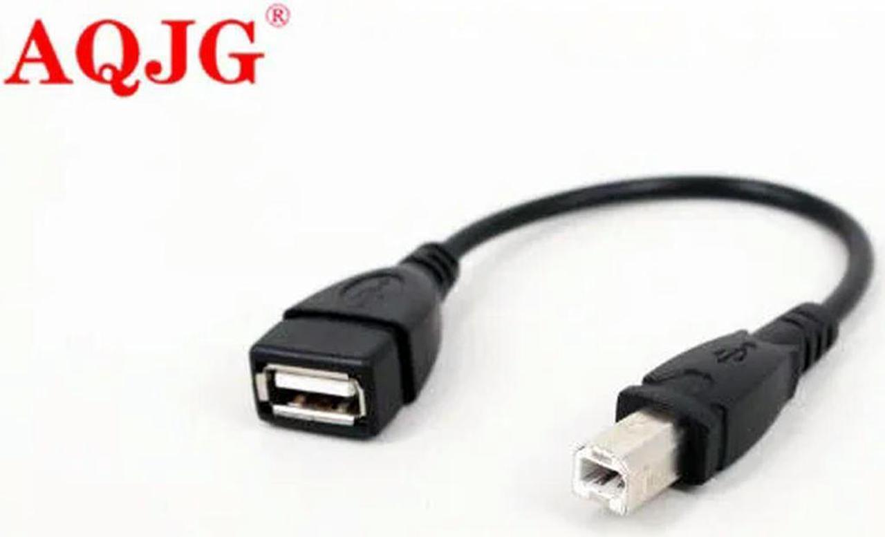 FOR Mini Portable USB 2.0 A Female to B Male Adapter Connector AF to BM Converter for Printer Plug And Play