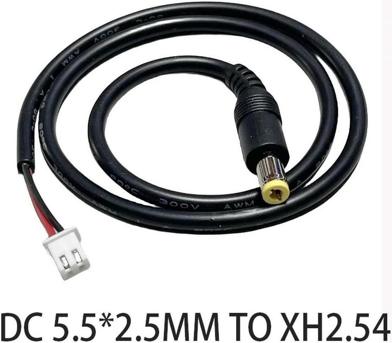 FOR DC 5.5*2.5MM To XH2.54 Terminal cable DC low voltage 5-24v power cable 2P power supply cable customization