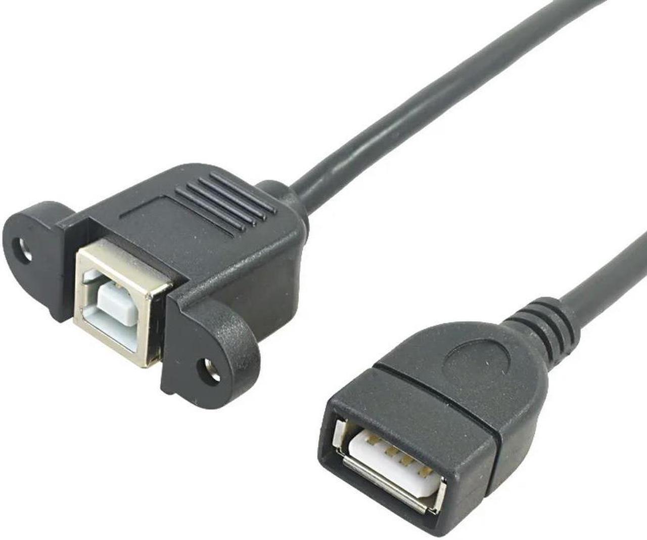 FOR Usb Female To Print Bus Usb A Female To B Female Tape Ear Cable Panel Cable Usb Bf/af 0.5 M