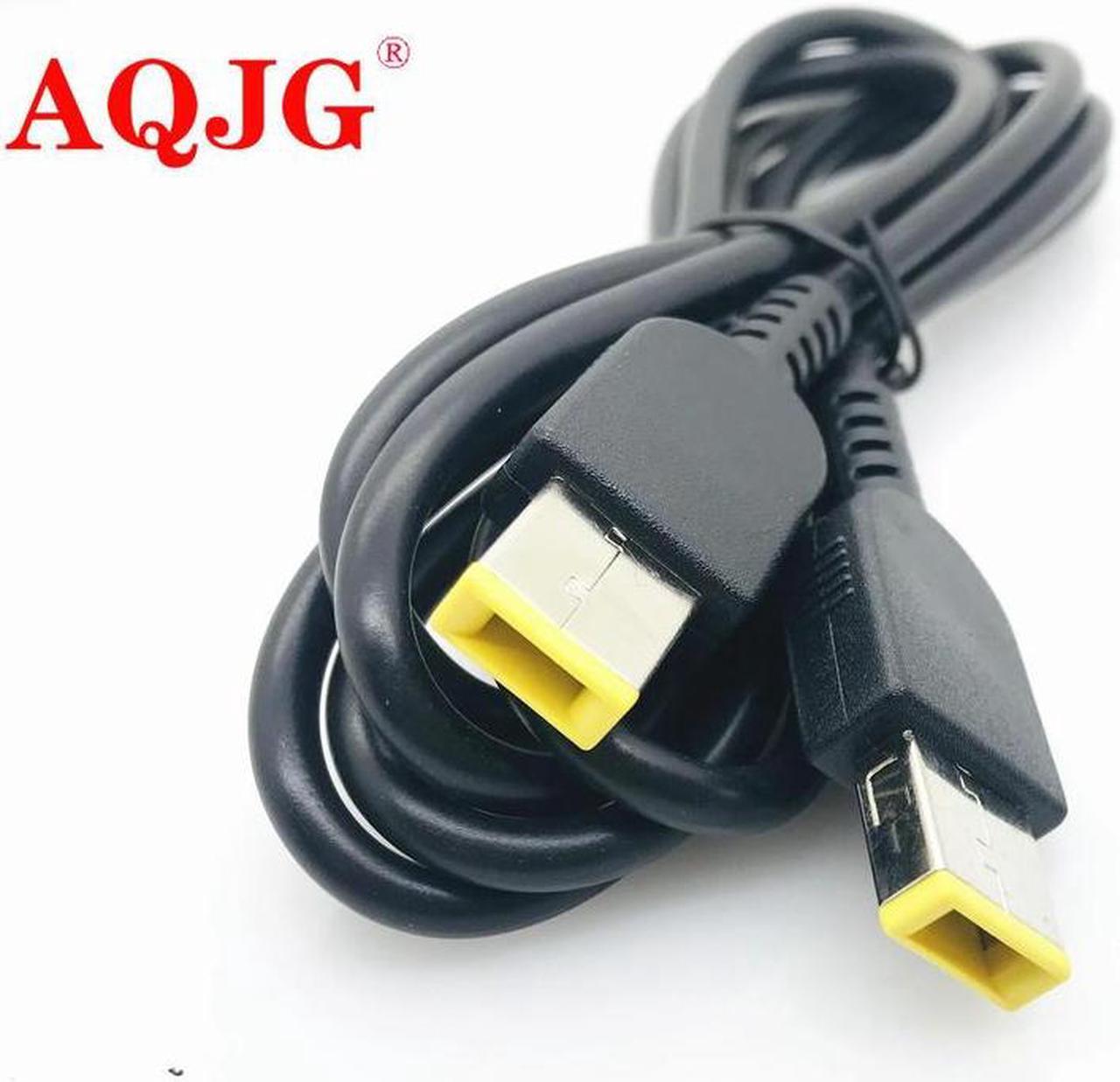 FOR Square Male to Square Male Plug Dc Power Adapter Converter Laptop Connector for T450 T450s T460 T470 T470s