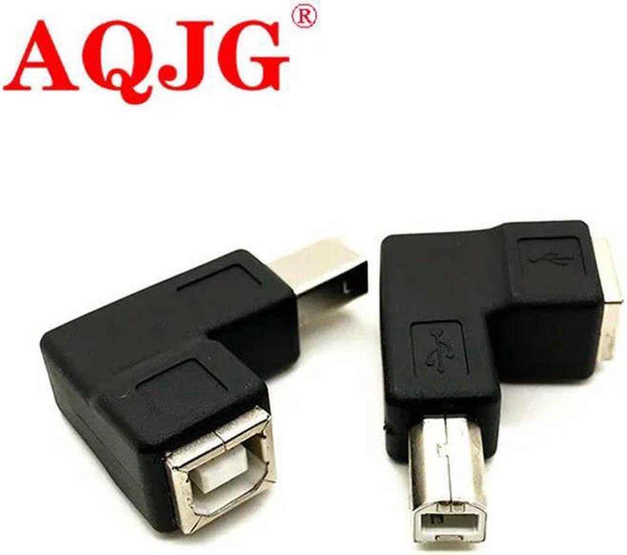 FOR 90 USB 2.0 B Type Male to Female Extension Adapter for Printer Scanner converter