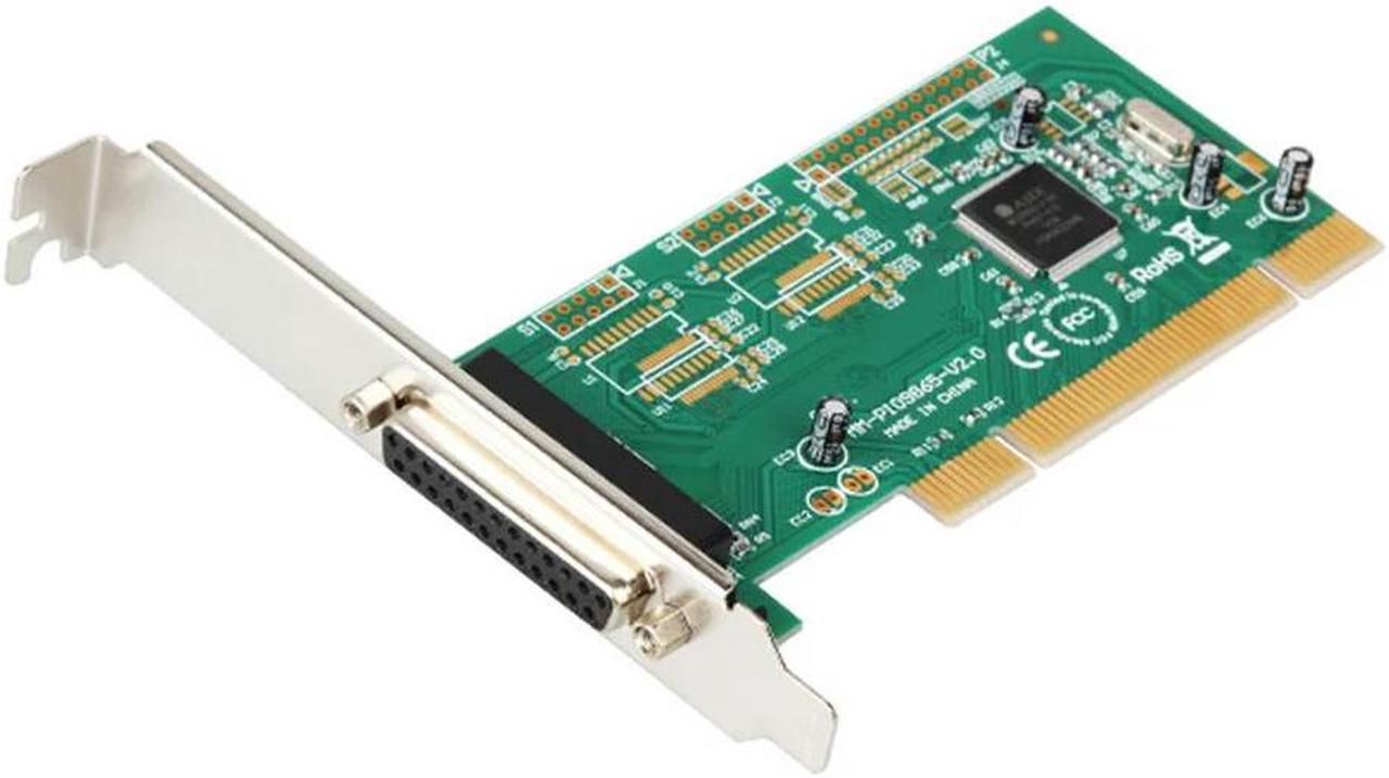 FOR Parallel LPT Card PCI Expansion Card Adapter PCI to Parallel 25pin DB25 Printer Port Controller Card MCS9865 Win10