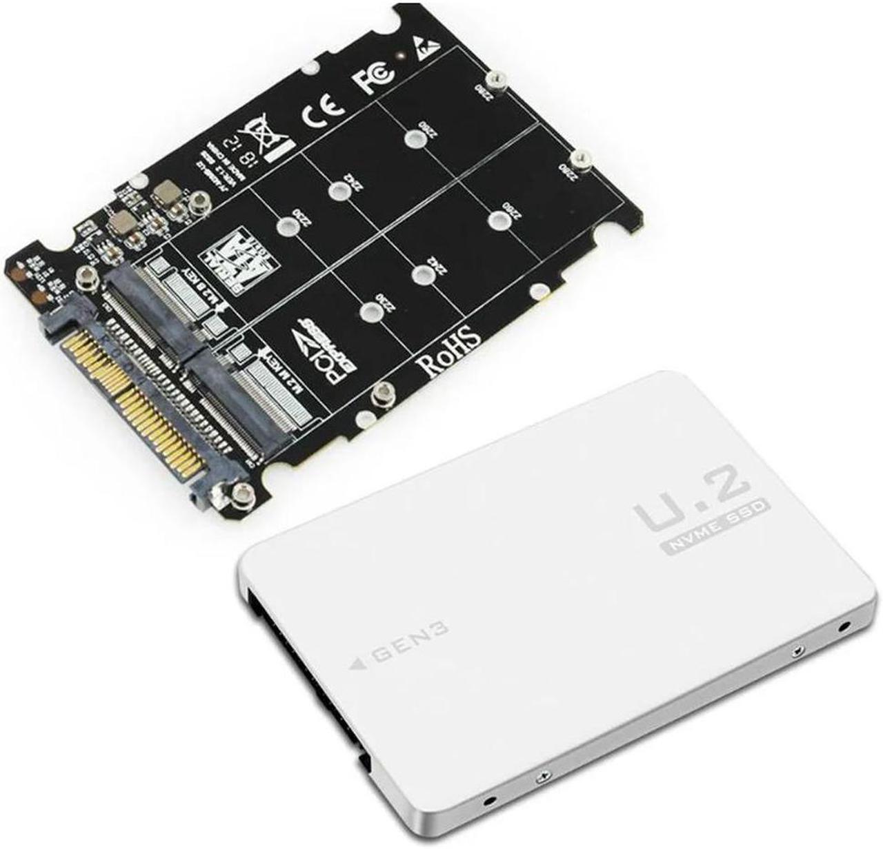 FOR Dual protocol M.2 NVMe NGFF SSD to U.2 SFF-8639 Adapter for Faster Data Access