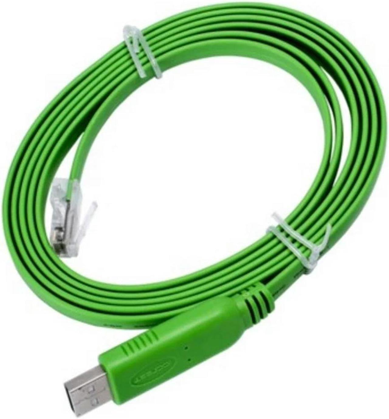 FOR 6FT length Network Routers USB RS232 RJ45 Console Cable For Router ft232 chipset